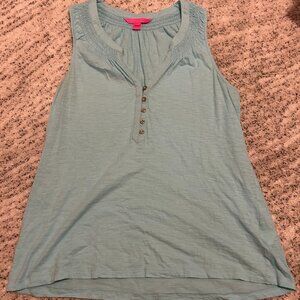 Lilly Pulitzer Baby Blue Tank Top!
